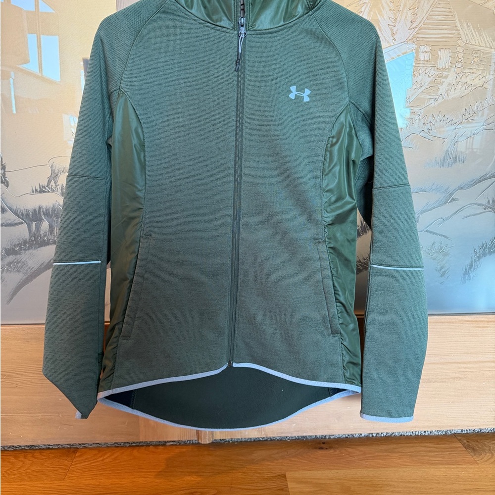 Under Armour Olive Full-Zip Performance Jacket